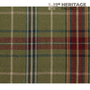 Parkhill Olive By Roth & Tompkins Fabric