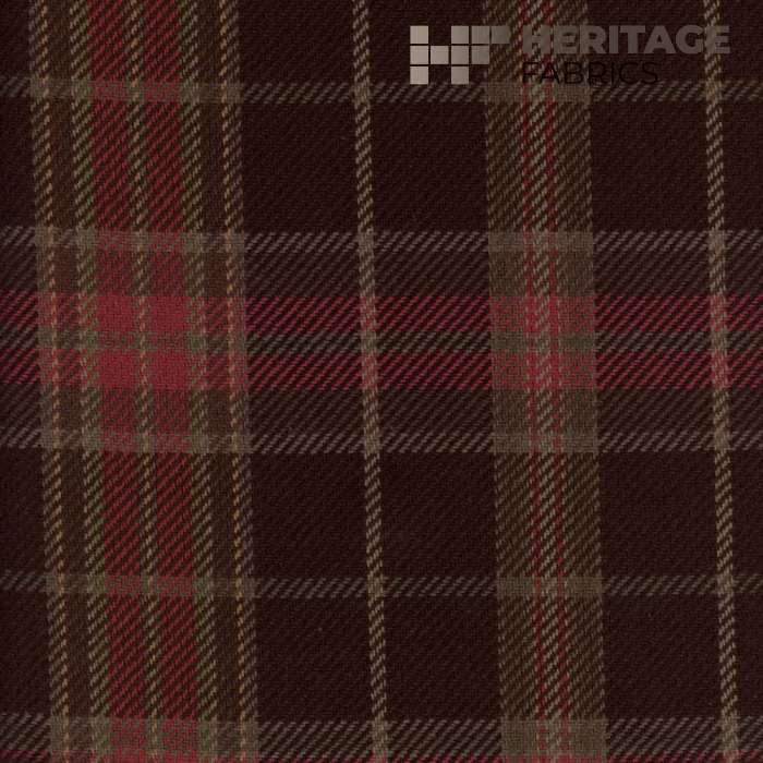 Parkhill Chestnut by Heritage Fabric - 100% Cotton India 12,000 Horizontal: 9" and Vertical: 9" 54" - Fabric Carolina -