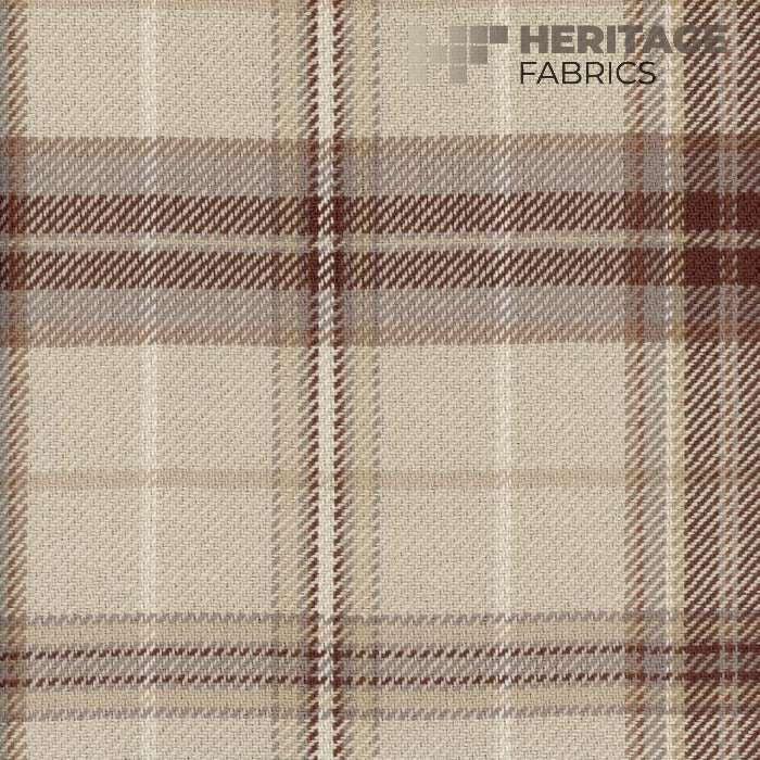 Parkhill Oyster by Heritage Fabric - 100% Cotton India 12,000 Horizontal: 9" and Vertical: 9" 54" - Fabric Carolina -