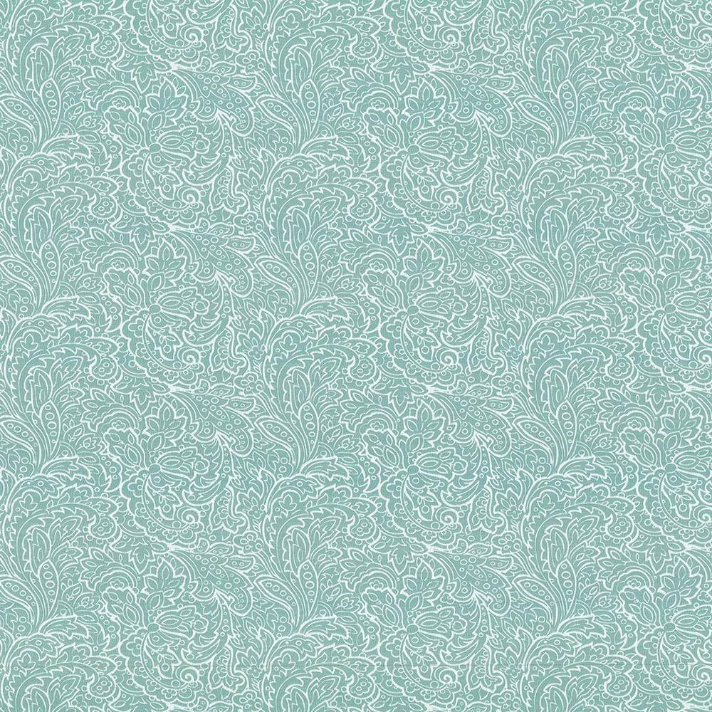 Parterre Duck Egg by Kasmir Fabric 1427 TURKEY Not Tested H: 14 2/8 inches, V:9 4/8 inches 58 - Fabric Carolina - Kasmir