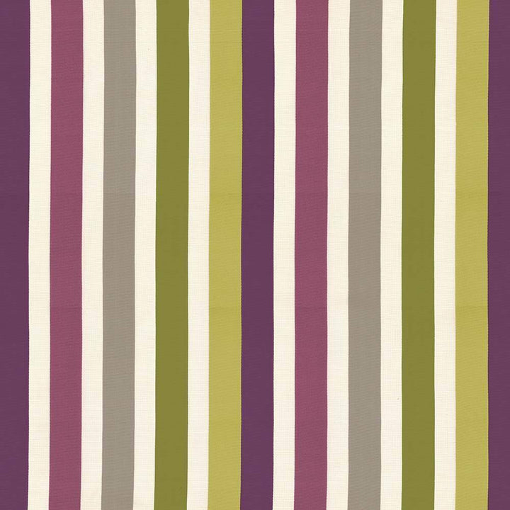 Parterre Stripe Damson by Kasmir Fabric 1427 INDIA Not Tested H: 13 7/8 inches, V:N/A 55 - Fabric Carolina - Kasmir