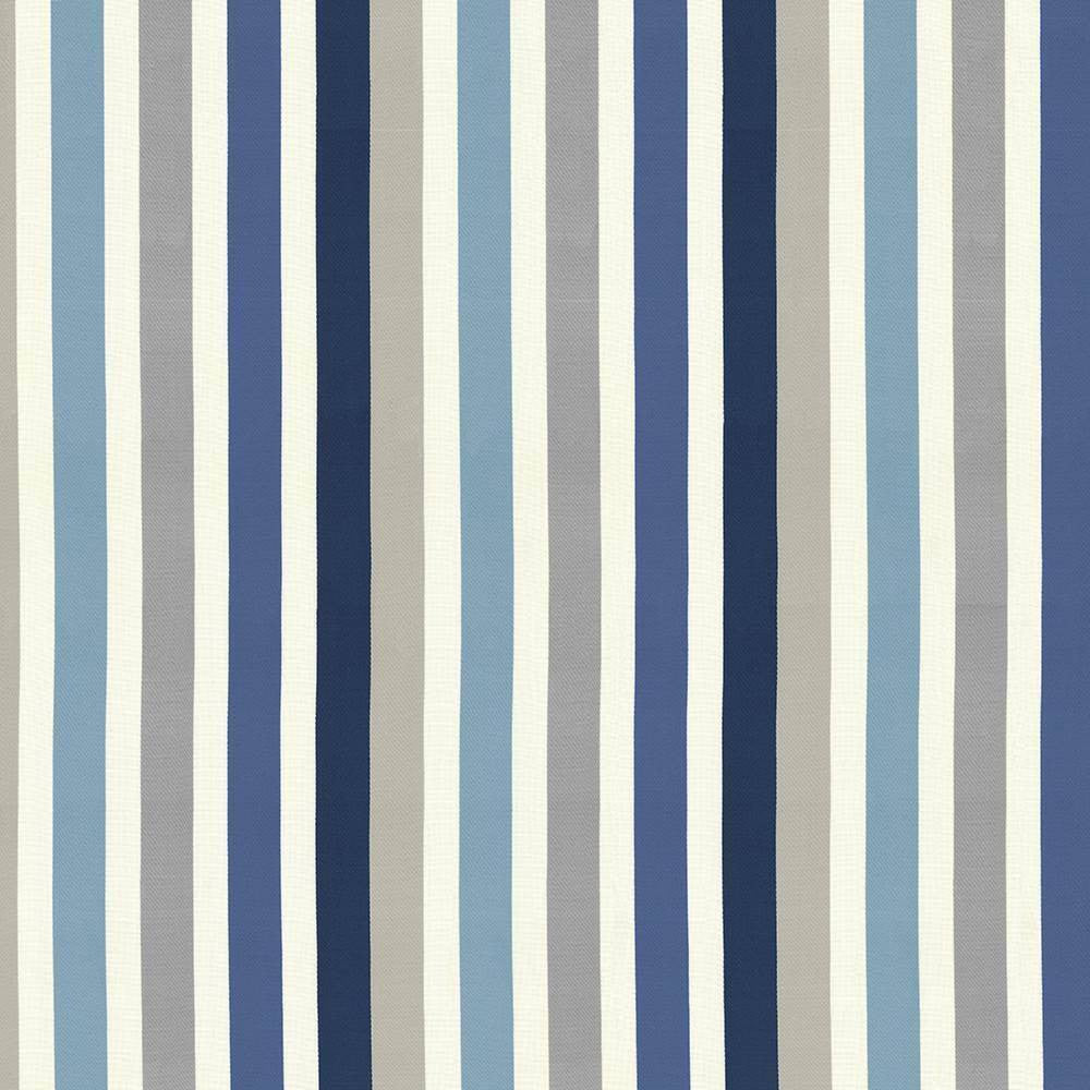 Parterre Stripe Pacific by Kasmir Fabric 1427 INDIA Not Tested H: 13 7/8 inches, V:N/A 55 - Fabric Carolina - Kasmir