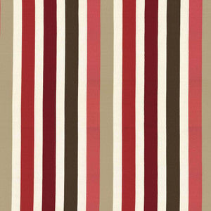 Parterre Stripe Pomegranate by Kasmir Fabric