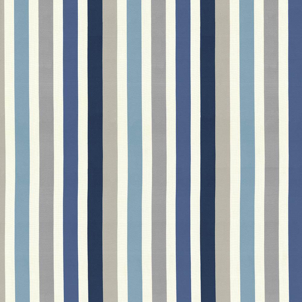 Parterre Stripe Pacific by Kasmir Fabric 1427 100% Polyester
 INDIA </p><p>Repeat: Horizontal: 13 7/8 inches and Vertical: N/A 55 - Fabric Carolina -