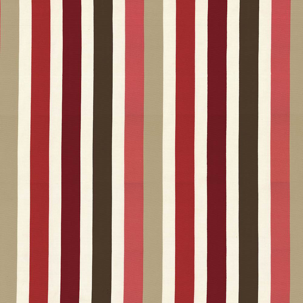 Parterre Stripe Pomegranate by Kasmir Fabric 1427 100% Polyester
 INDIA </p><p>Repeat: Horizontal: 13 7/8 inches and Vertical: N/A 55 - Fabric Carolina -