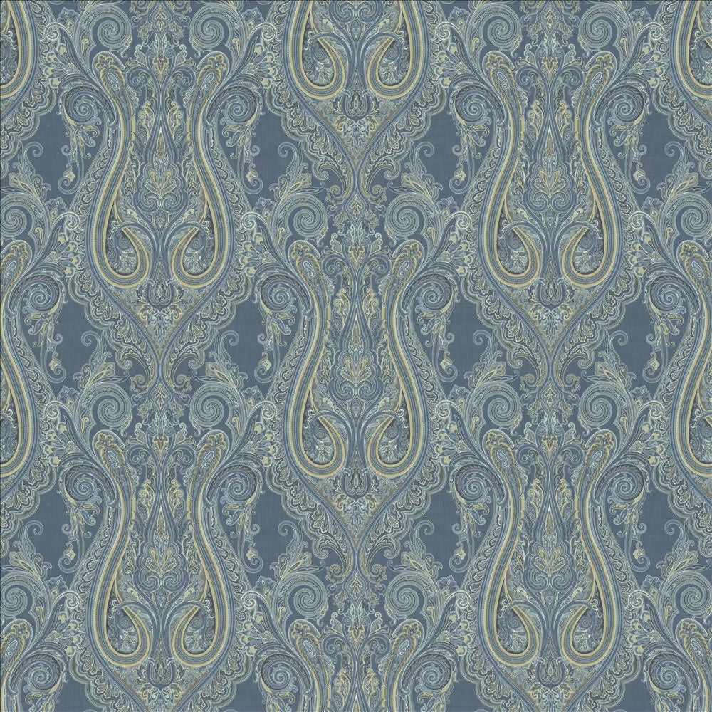 Pasadena Blueberry by Kasmir Fabric 1454 100% Cotton
 SOUTH KOREA 30,000 Wyzenbeek Double Rubs </p><p>Repeat: Horizontal: 26 4/8 inches and Vertical: 26 6/8 inches 54 - Fabric Carolina -