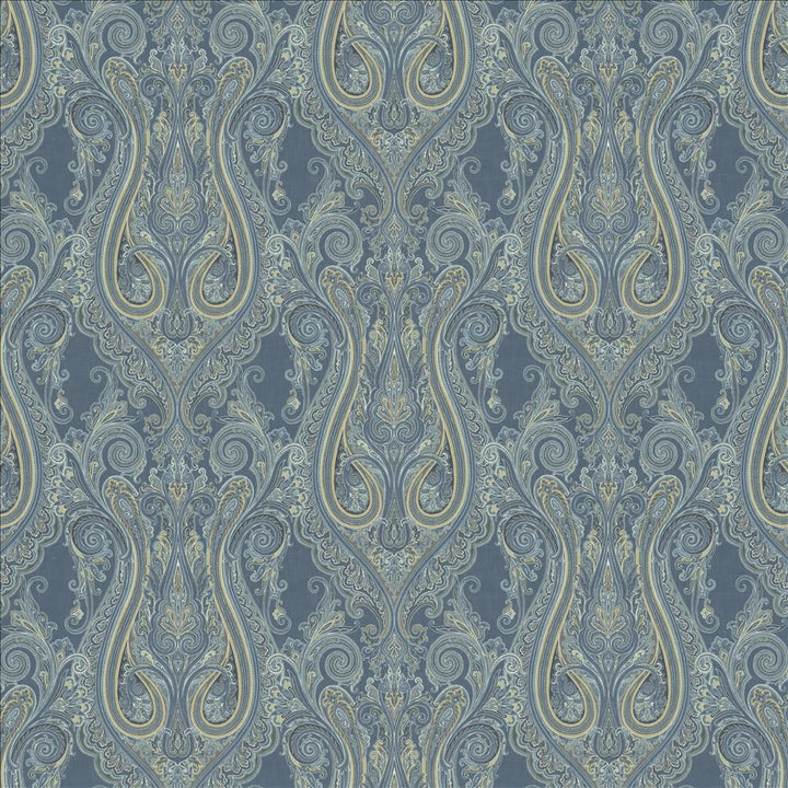 Pasadena Blueberry by Kasmir Fabric 1454 100% Cotton
 SOUTH KOREA 30,000 Wyzenbeek Double Rubs </p><p>Repeat: Horizontal: 26 4/8 inches and Vertical: 26 6/8 inches 54 - Fabric Carolina -