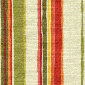 Pathway Stripe Apricot by Kasmir Fabric