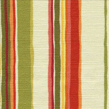 Pathway Stripe Apricot by Kasmir Fabric 1387 100% Cotton PAKISTAN 15,000 Wyzenbeek Double Rubs H: 13 4/8 inches, V: N/A 54 - 55 - Fabric Carolina - Kasmir