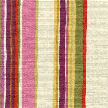 Pathway Stripe Orchid by Kasmir Fabric 1387 100% Cotton PAKISTAN 15,000 Wyzenbeek Double Rubs H: 13 4/8 inches, V: N/A 54 - 55 - Fabric Carolina - Kasmir