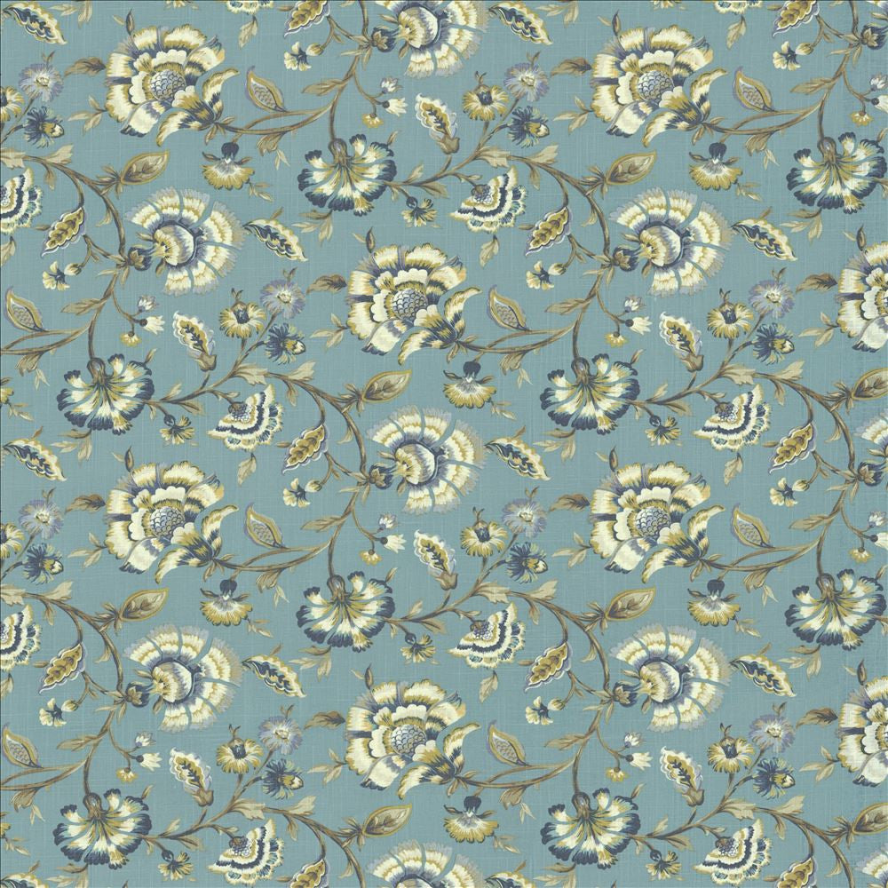 Patricia Porcelain by Kasmir Fabric 1454 55% Linen
45% Rayon
 CHINA 12,000 Wyzenbeek Double Rubs </p><p>Repeat: Horizontal: 18 4/8 inches and Vertical: 17 inches 54 - Fabric Carolina -