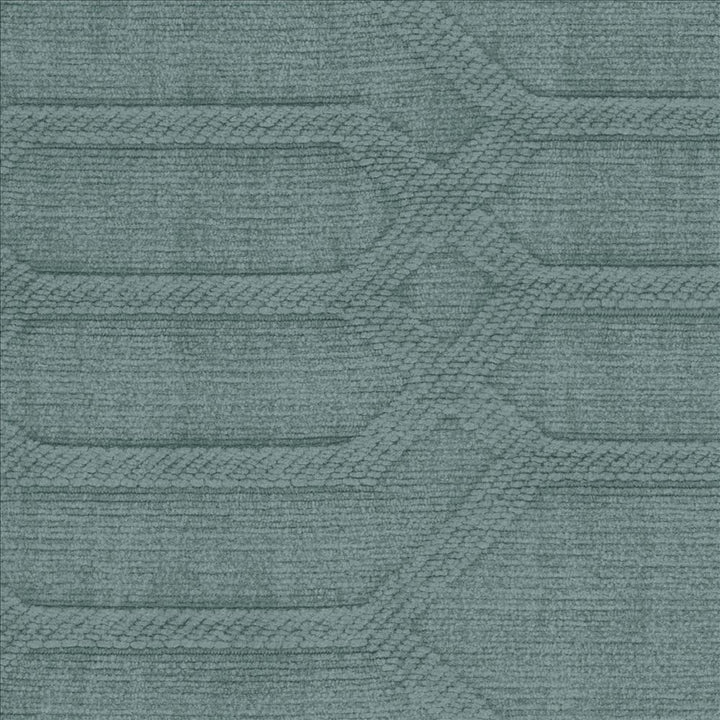 Pavillion Teal by Kasmir Fabric 5098 100% Polyester
 CHINA 75,000 Wyzenbeek Double Rubs </p><p>Repeat: Horizontal: 10 7/8 inches and Vertical: 4 3/8 inches 56 - Fabric Carolina -