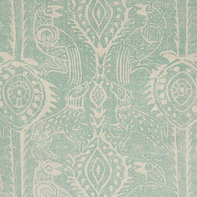 Beasties Aqua by Lee Jofa Wallcovering
