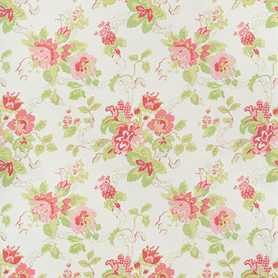 Parnham Pink/Lime by Lee Jofa Wallcovering