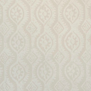 Small Damask White by Lee Jofa Wallcovering