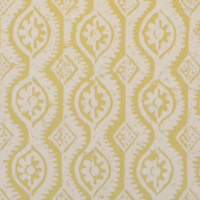 Small Damask Yellow by Lee Jofa Wallcovering