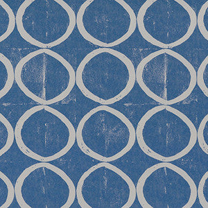 Circles Wallpaper Azure by Lee Jofa Wallcovering