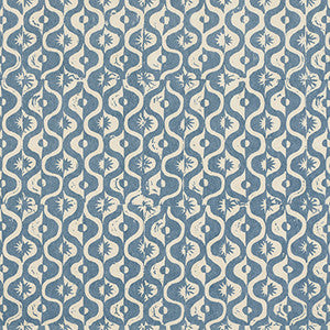 Small Medallion Wp Azure by Lee Jofa Wallcovering