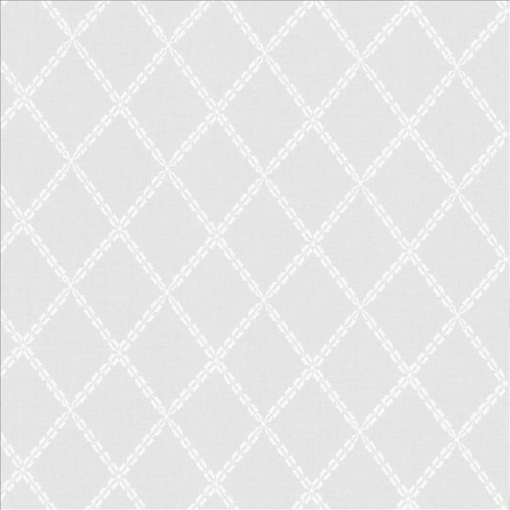 Peacekeeper White  by Kasmir Fabric See sample 100% Polyester
 TURKEY Not Tested </p><p>Repeat: Horizontal: 4 inches and Vertical: 3 4/8 inches 59  - Fabric Carolina -