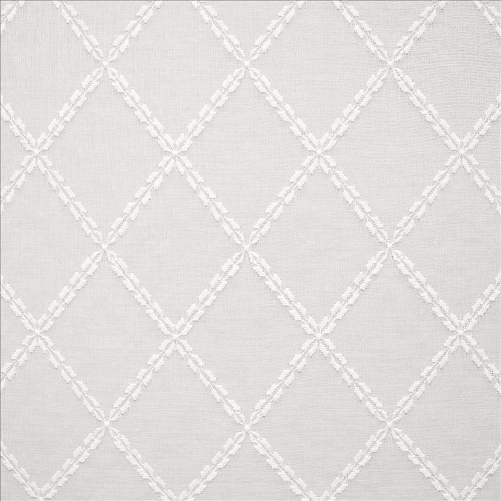 Peacekeeper White by Kasmir Fabric 5108 100% Polyester
 TURKEY </p><p>Repeat: Horizontal: 4 inches and Vertical: 3 4/8 inches 54 - 60 - Fabric Carolina -