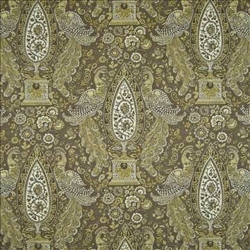 Peacock Fantasy Dandelion by Kasmir Fabric 1390 100% Cotton PERU 42,000 Wyzenbeek Double Rubs H: 13 4/8 inches, V: 25 2/8 inches 54 - Fabric Carolina - Kasmir