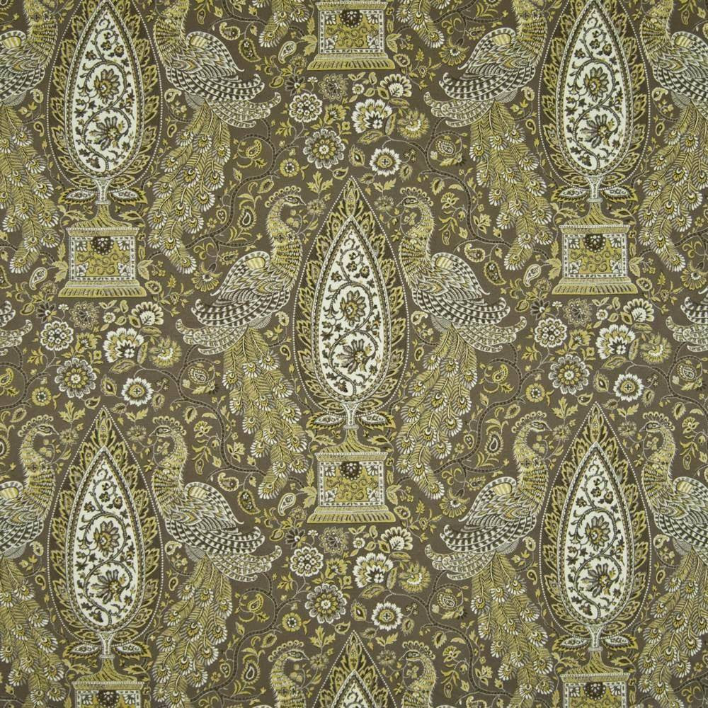 Peacock Fantasy Dandelion by Kasmir Fabric 1390 PERU 42,000 Wyzenbeek Double Rubs H: 13 4/8 inches, V:25 2/8 inches 54 - Fabric Carolina - Kasmir