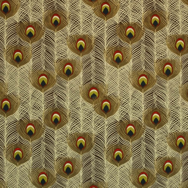 Peacock Run Porcini by Kasmir Fabric 1399 100% Cotton
 CHINA </p><p>Repeat: Horizontal: 18 inches and Vertical: 18 inches 54 - Fabric Carolina -