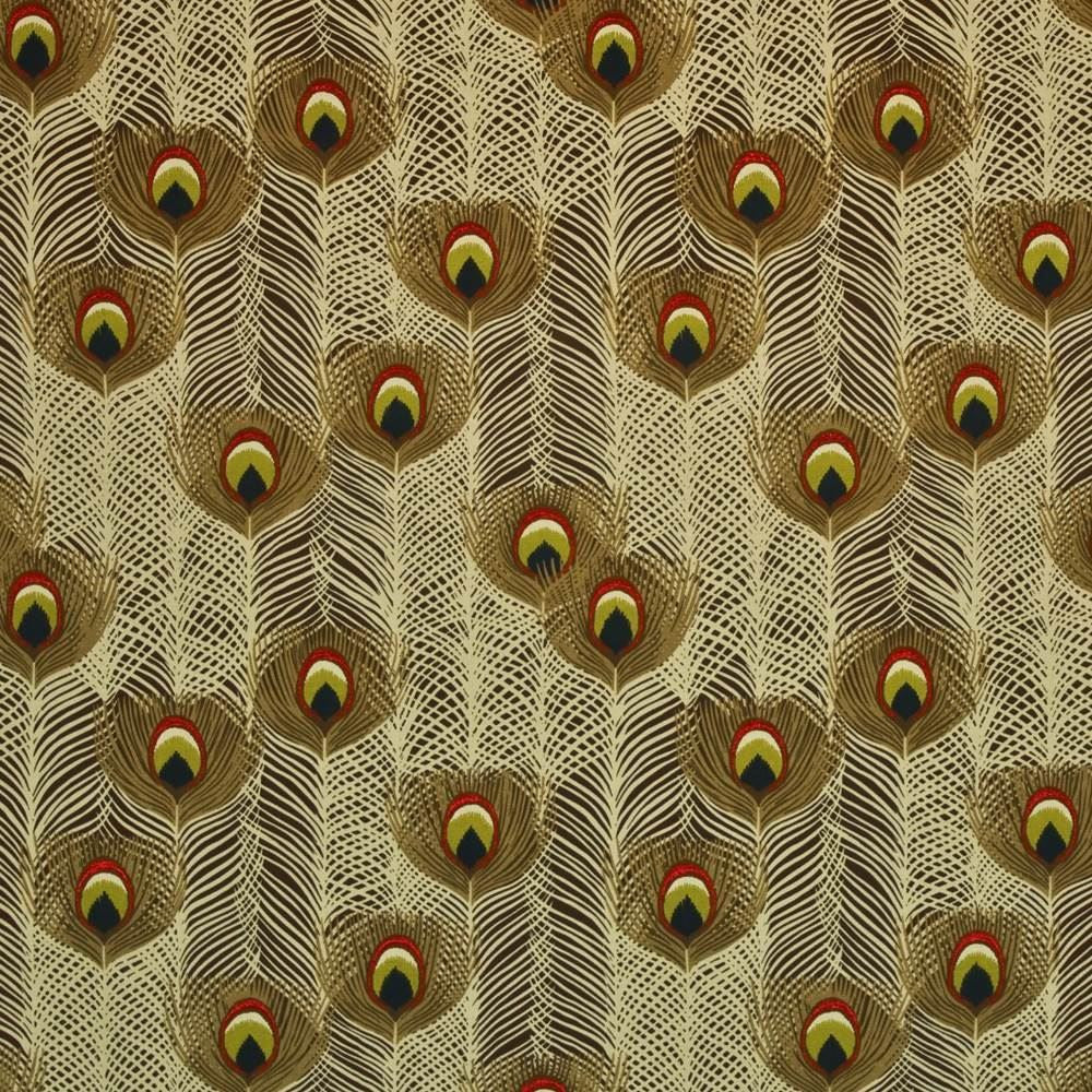 Peacock Run Porcini by Kasmir Fabric 1399 100% Cotton
 CHINA 51,000 Wyzenbeek Double Rubs </p><p>Repeat: Horizontal: 18 inches and Vertical: 18 inches 54 - Fabric Carolina -