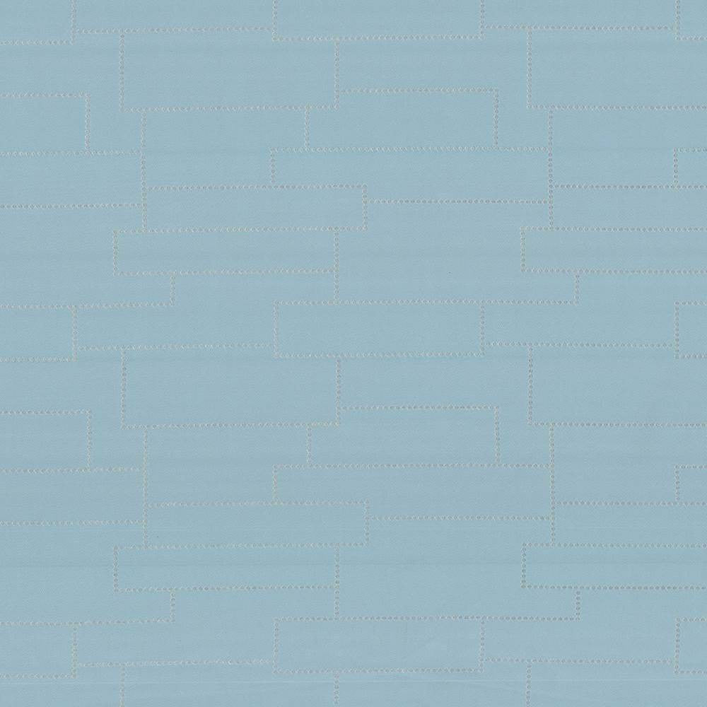 Pebble Path Azure by Kasmir Fabric 1425 INDIA Not Tested H: 13 4/8 inches, V:10 6/8 inches 55 - Fabric Carolina - Kasmir