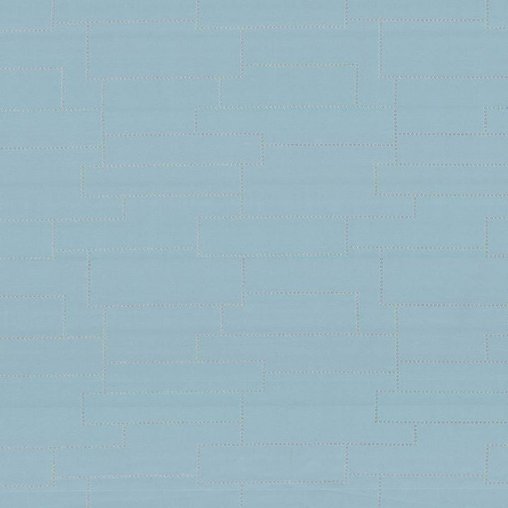 Pebble Path Azure by Kasmir Fabric 1425 INDIA Not Tested H: 13 4/8 inches, V:10 6/8 inches 55 - Fabric Carolina - Kasmir
