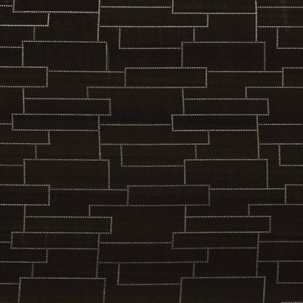 Pebble Path Mercury by Kasmir Fabric 1425 INDIA Not Tested H: 13 4/8 inches, V:10 6/8 inches 55 - Fabric Carolina - Kasmir