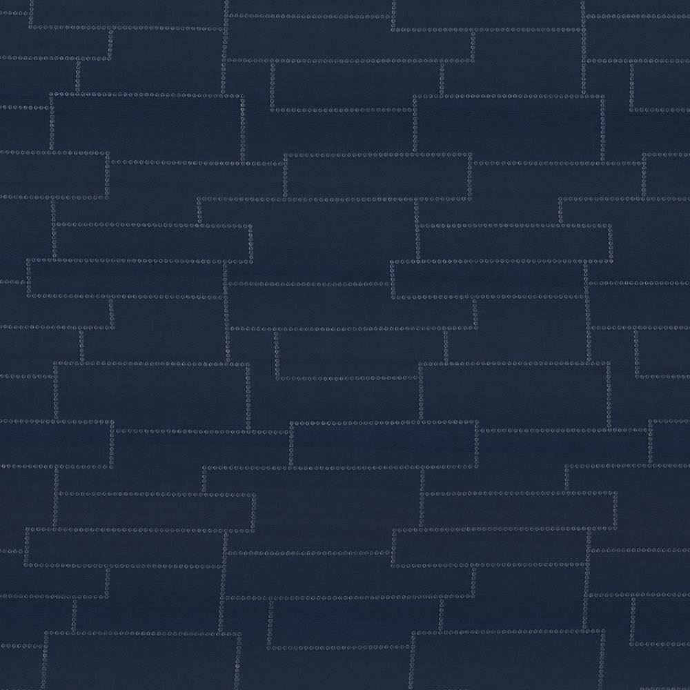 Pebble Path Navy  by Kasmir Fabric See sample 55% Polyester
45% Viscose
 INDIA Not Tested </p><p>Repeat: Horizontal: 13 4/8 inches and Vertical: 10 6/8 inches 55  - Fabric Carolina -