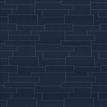 Pebble Path Navy by Kasmir Fabric 1425 55% Polyester 45% Viscose INDIA Not Tested H: 13 4/8 inches, V: 10 6/8 inches 55 - Fabric Carolina - Kasmir