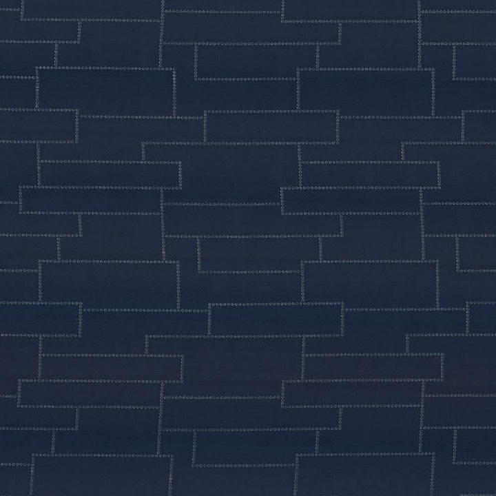 Pebble Path Navy by Kasmir Fabric 1425 55% Polyester
45% Viscose
 INDIA Not Tested </p><p>Repeat: Horizontal: 13 4/8 inches and Vertical: 10 6/8 inches 55 - Fabric Carolina -