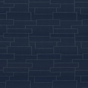 Pebble Path Navy by Kasmir Fabric