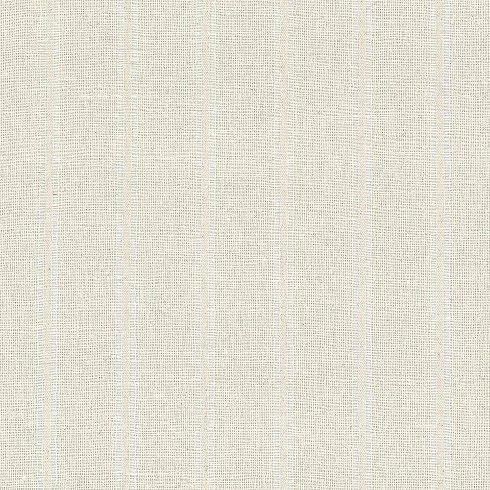 Peekaboo Stripe Off White by Kasmir Fabric 5035 INDIA Not Tested H: 2 4/8 inches, V:N/A 54 - 55 - Fabric Carolina - Kasmir