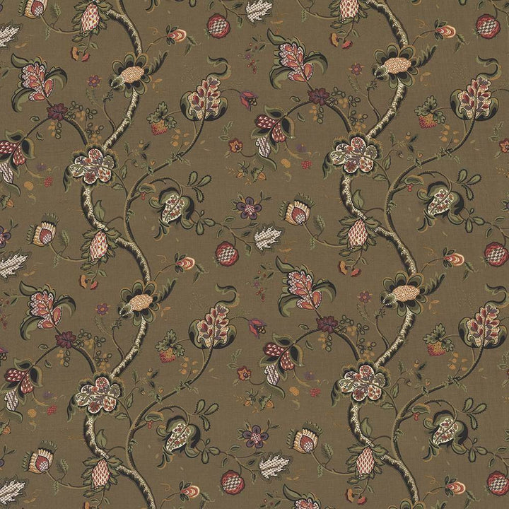 Pembroke Manor Chestnut by Kasmir Fabric 1433 USA 9,000 Wyzenbeek Double Rubs H: 27 inches, V:24 inches 54 - 56 - Fabric Carolina - Kasmir