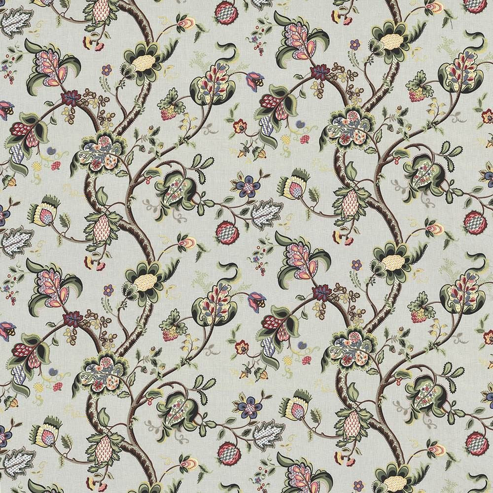 Pembroke Manor Meadow by Kasmir Fabric 1436 100% Linen USA 9,000 Wyzenbeek Double Rubs Horizontal: 27 inches and Vertical: 24 inches 54 - 56 - Fabric Carolina -