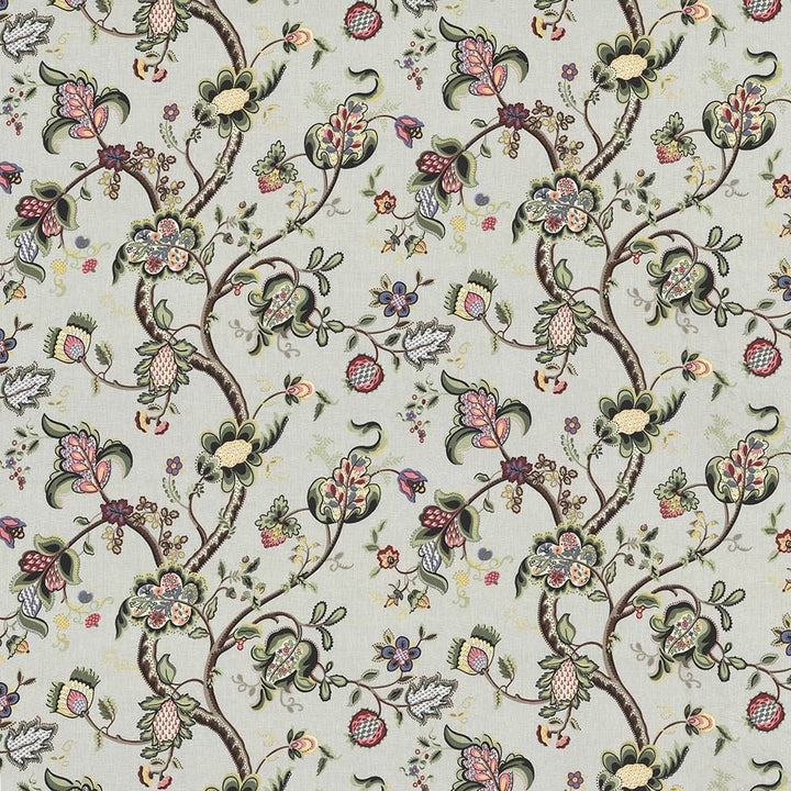 Pembroke Manor Meadow by Kasmir Fabric 1436 100% Linen USA 9,000 Wyzenbeek Double Rubs Horizontal: 27 inches and Vertical: 24 inches 54 - 56 - Fabric Carolina -