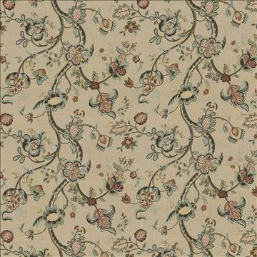 Pembroke Manor Tea Stain by Kasmir Fabric 1434 100% Linen USA 9,000 Wyzenbeek Double Rubs H: 27 inches, V: 24 inches 54 - 56 - Fabric Carolina - Kasmir