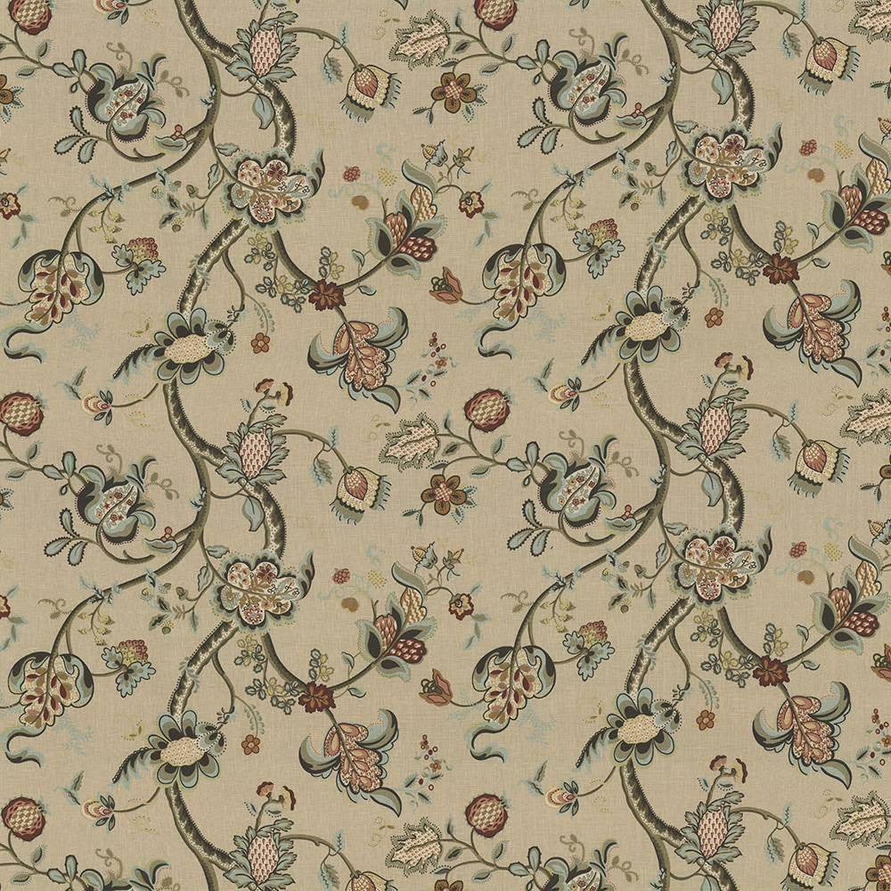 Pembroke Manor Tea Stain by Kasmir Fabric 1434 USA 9,000 Wyzenbeek Double Rubs H: 27 inches, V:24 inches 54 - 56 - Fabric Carolina - Kasmir