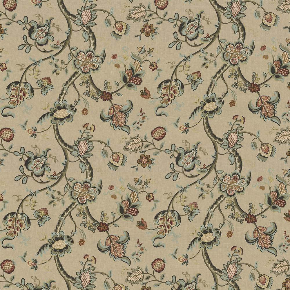 Pembroke Manor Tea Stain by Kasmir Fabric 1434 100% Linen
 USA </p><p>Repeat: Horizontal: 27 inches and Vertical: 24 inches 54 - 56 - Fabric Carolina -