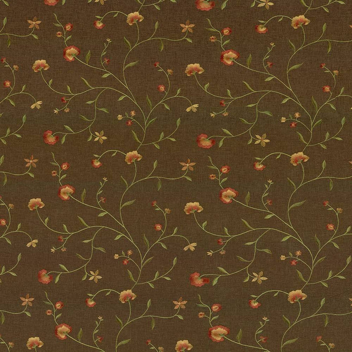 Penny Lane Cocoa by Kasmir Fabric 1403 CHINA Not Tested H: 15 2/8 inches, V:15 2/8 inches 54 - Fabric Carolina - Kasmir