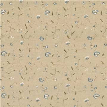 Penny Lane Tea by Kasmir Fabric 1419 55% Linen 45% Rayon CHINA Not Tested H: 15 2/8 inches, V: 15 2/8 inches 54 - Fabric Carolina - Kasmir