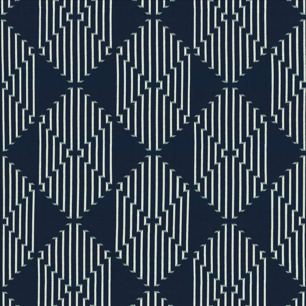 Pennybrook Navy by Kasmir Fabric 1458 80% Cotton
20% Polyester
 INDIA 11,000 Wyzenbeek Double Rubs </p><p>Repeat: Horizontal: 17 3/8 inches and Vertical: 15 inches 52 - Fabric Carolina -