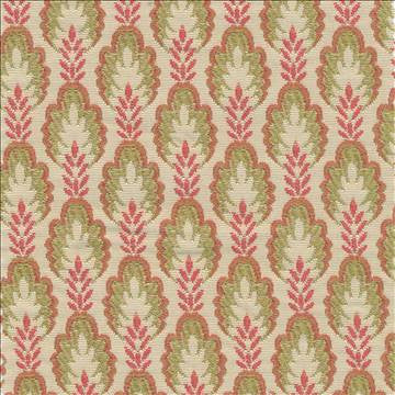 Pennyroyal Sorbet by Kasmir Fabric 1370 65% Rayon 35% Polyester CHINA 33,000 Wyzenbeek Double Rubs H: 1 3/8 inches, V: 1 3/8 inches 55 - Fabric Carolina - Kasmir