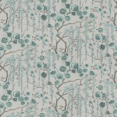 Peonytree Aquamarine by Kravet Basics Fabric