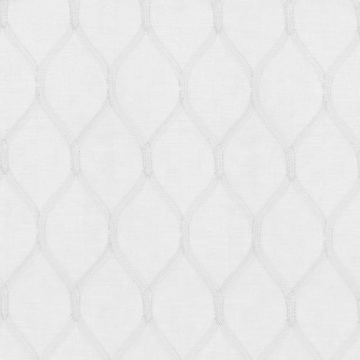 Per Se White by Kasmir Fabric 5077 TURKEY Not Tested H: 3 2/8 inches, V:6 6/8 inches 58 - 59 - Fabric Carolina - Kasmir