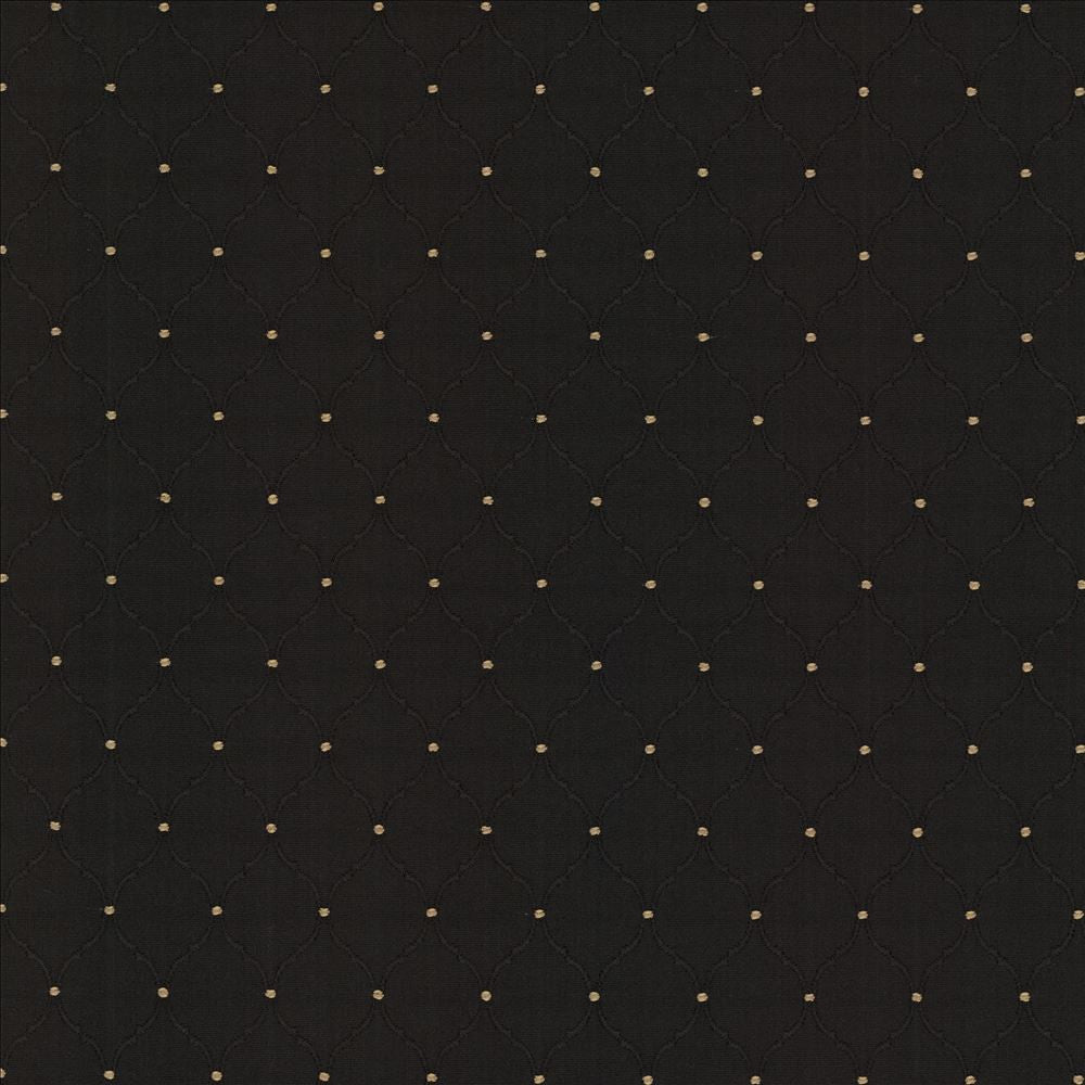Perdido Onyx by Kasmir Fabric 1462 100% Polyester
 CHINA </p><p>Repeat: Horizontal: 1 4/8 inches and Vertical: 2 2/8 inches 54 - Fabric Carolina -