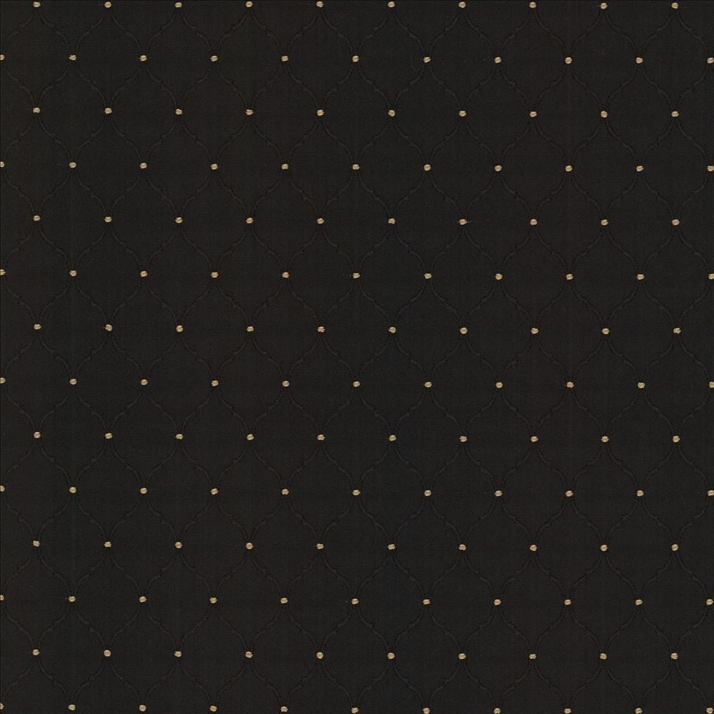 Perdido Onyx by Kasmir Fabric 1462 100% Polyester
 CHINA 30,000 Wyzenbeek Double Rubs </p><p>Repeat: Horizontal: 1 4/8 inches and Vertical: 2 2/8 inches 54 - Fabric Carolina -
